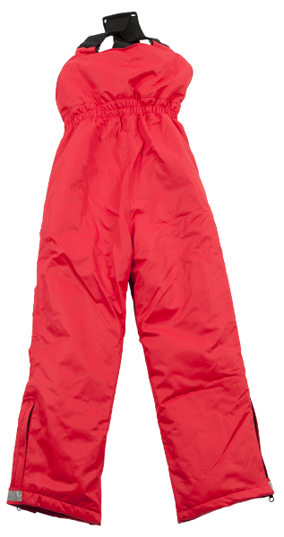 Ducksday Winterpants with straps Red
