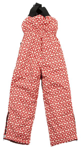 Ducksday Winterpants with straps Funky Red