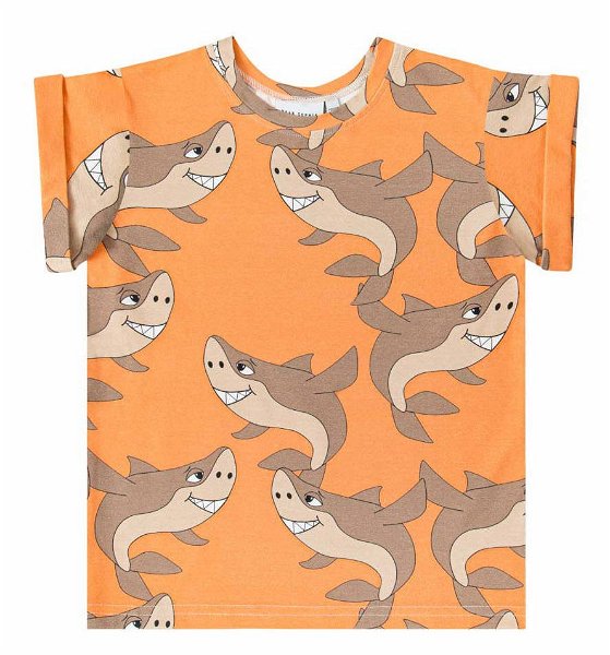 Dear Sophie Shark Orange T-Shirt