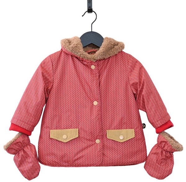 Ducksday Baby Jacket + Mittens Wick Recycled