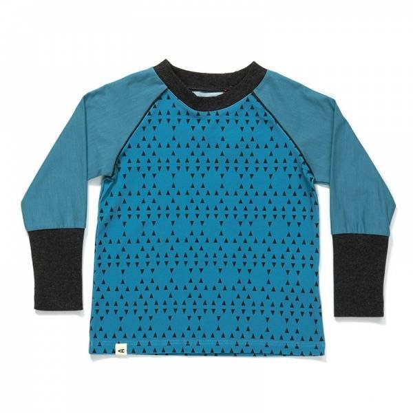 Albababy Gideon Blouse Blue Trinagle