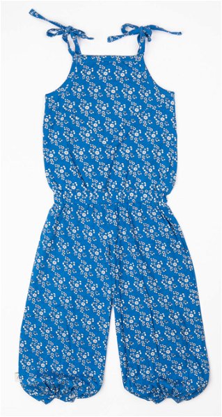 Albababy Flower Jumpsuit Snorkle Blue Liberty Love