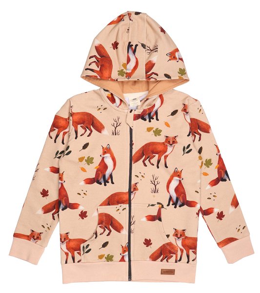 Walkiddy Sweatjacket Red Foxes